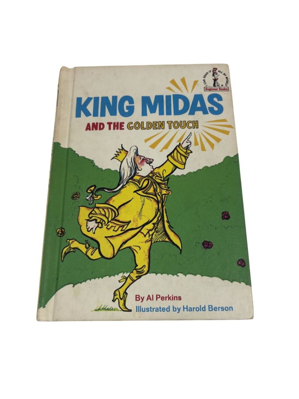 King Midas And The Golden Touch By Al Perkins 1969 Book Club Edition Beginner Bo